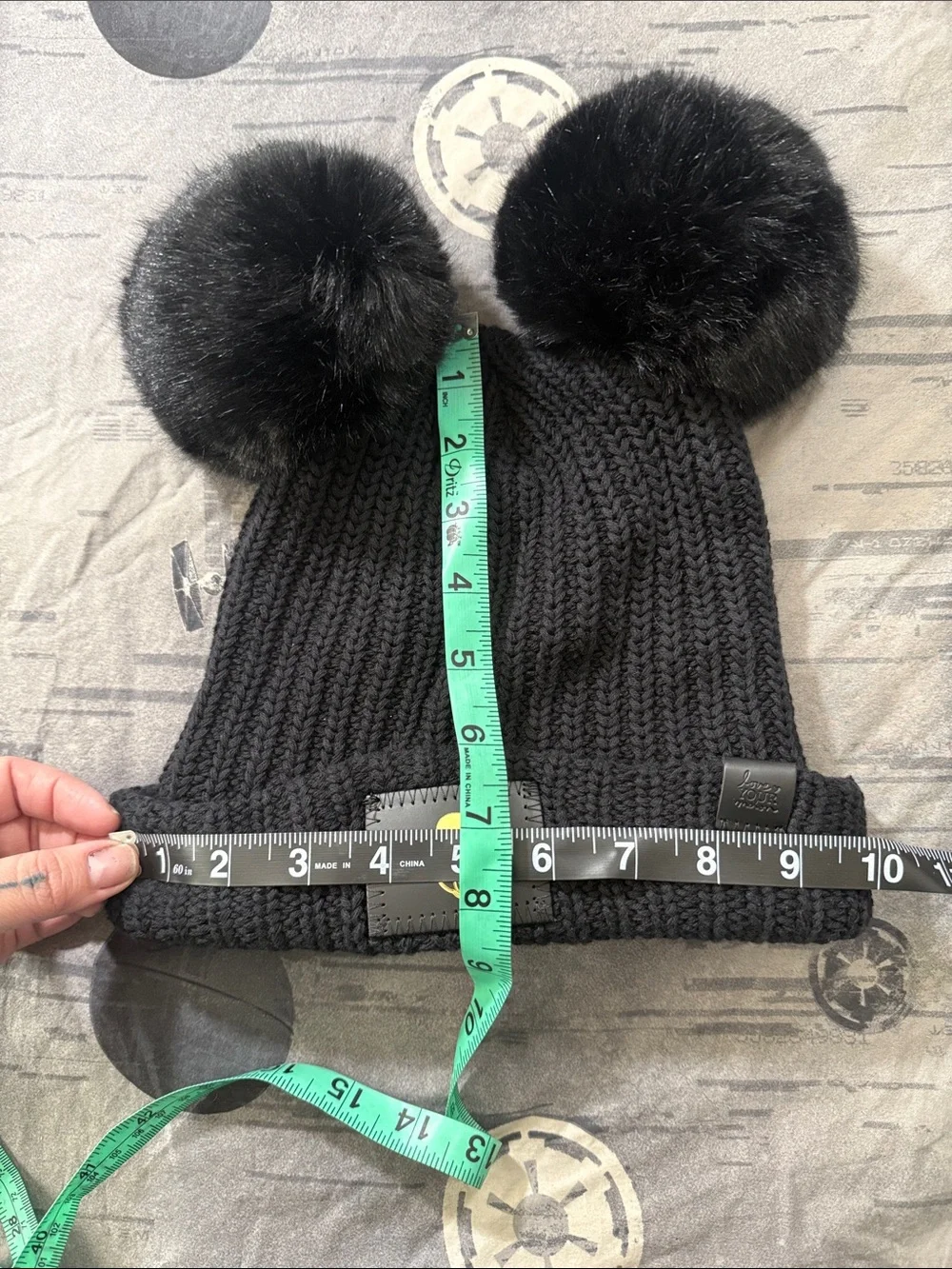 NWOT LOVE YOUR MELON MICKEY MOUSE POM BEANIE
